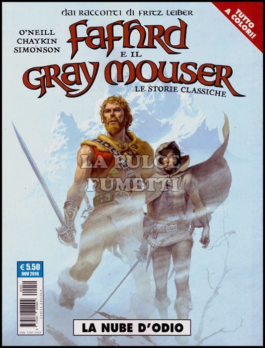 COSMO SERIE BLU # 50 - FAFHRD E IL GRAY MOUSER - LE STORIE CLASSICHE: LA NUBE D'ODIO